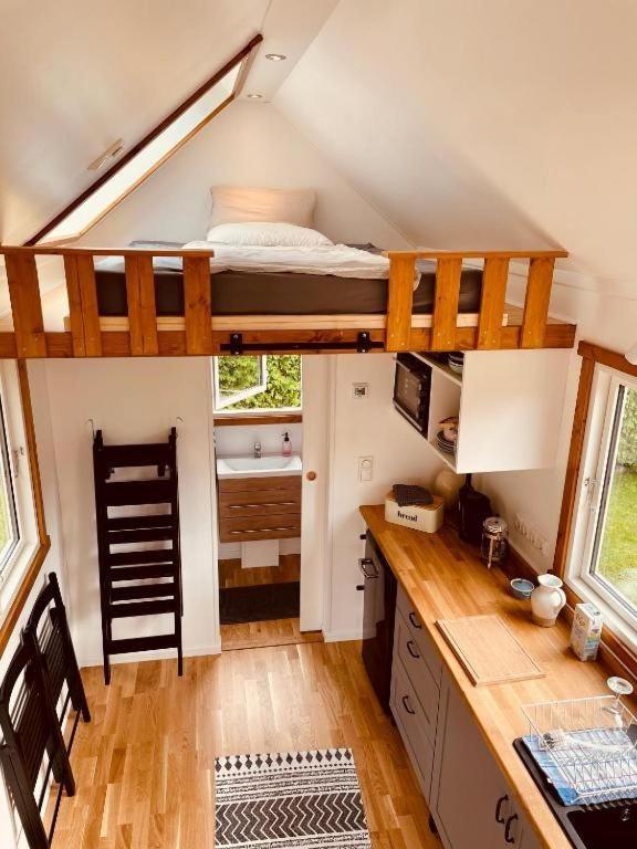 Tiny House Fleesensee Mit Eigenem Garten Und Nur Wenige Meter Vom Seeufer Göhren-Lebbin Dış mekan fotoğraf