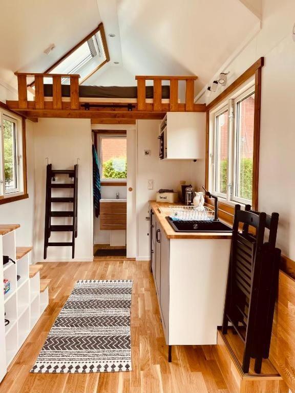 Tiny House Fleesensee Mit Eigenem Garten Und Nur Wenige Meter Vom Seeufer Göhren-Lebbin Dış mekan fotoğraf