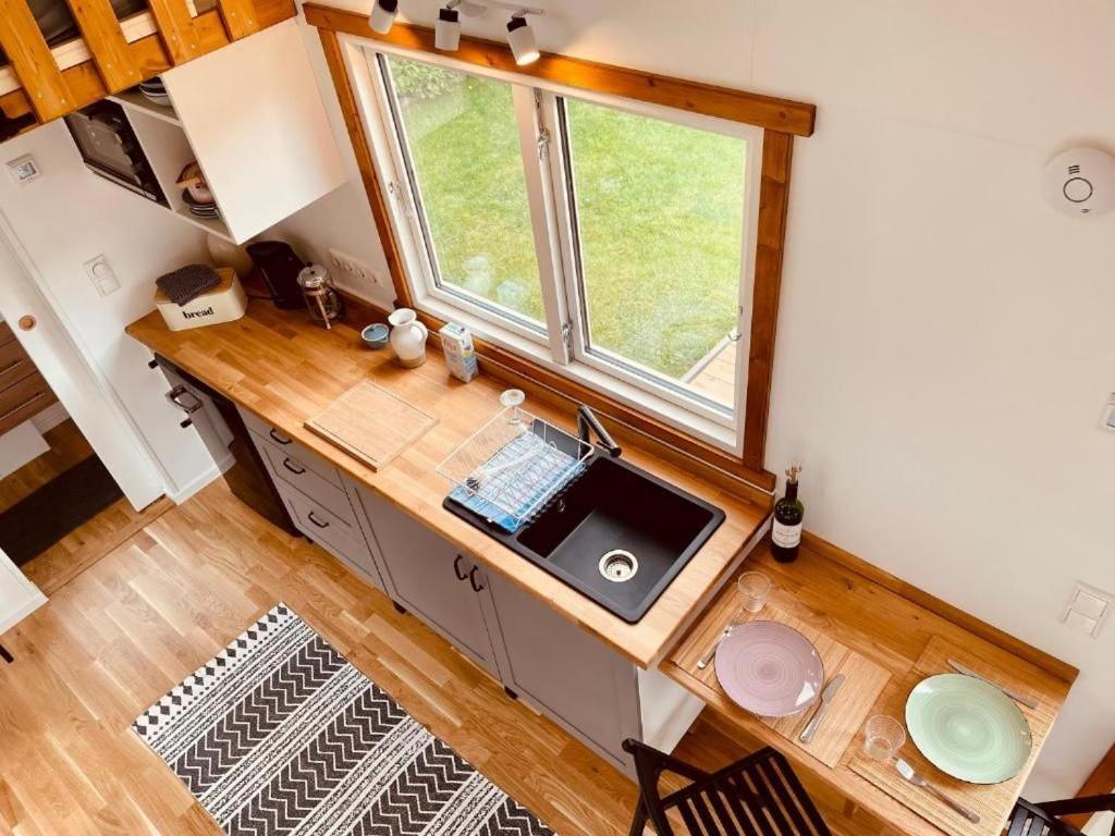 Tiny House Fleesensee Mit Eigenem Garten Und Nur Wenige Meter Vom Seeufer Göhren-Lebbin Dış mekan fotoğraf